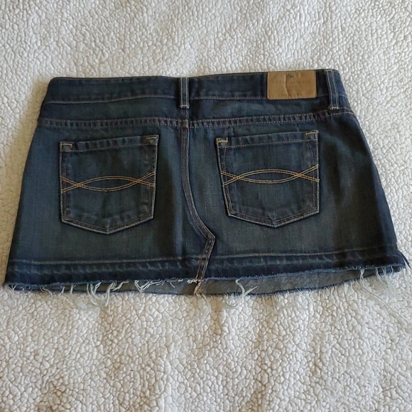 Abercrombie and Fitch Denim Mini Skirt - Picture 2 of 5